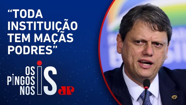 Tarcísio de Freitas promete ‘caçar’ policiais envolvidos com o PCC