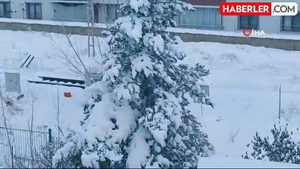 Erzurum'da Yoğun Kar Yağışı Hayatı Felç Etti