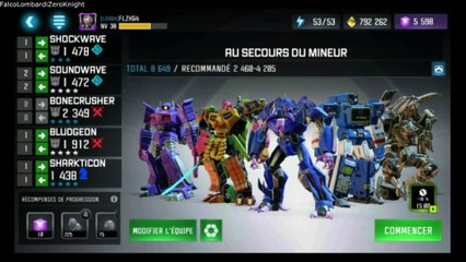 Transformers Forgés d'Acier (Walkthrough FR) épisode 46: Au secours du mineur (100%)