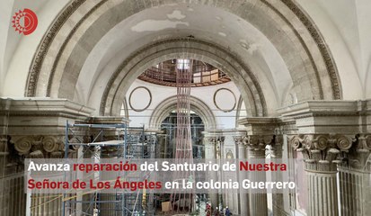 Avanza reparación de templo en la colonia Guerrero