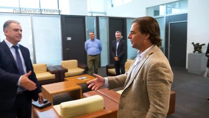 El presidente electo de Uruguay viajará a Brasil para reunirse con Lula