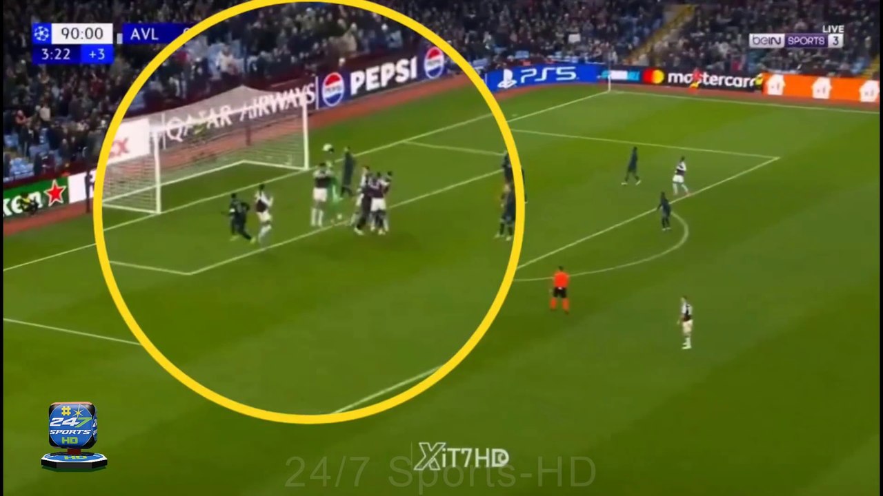 Aston Villa's MORGAN ROGERS GOAL CONTROVERSIALLY DISALLOWED vs Juventus | Aston Villa vs Juventus