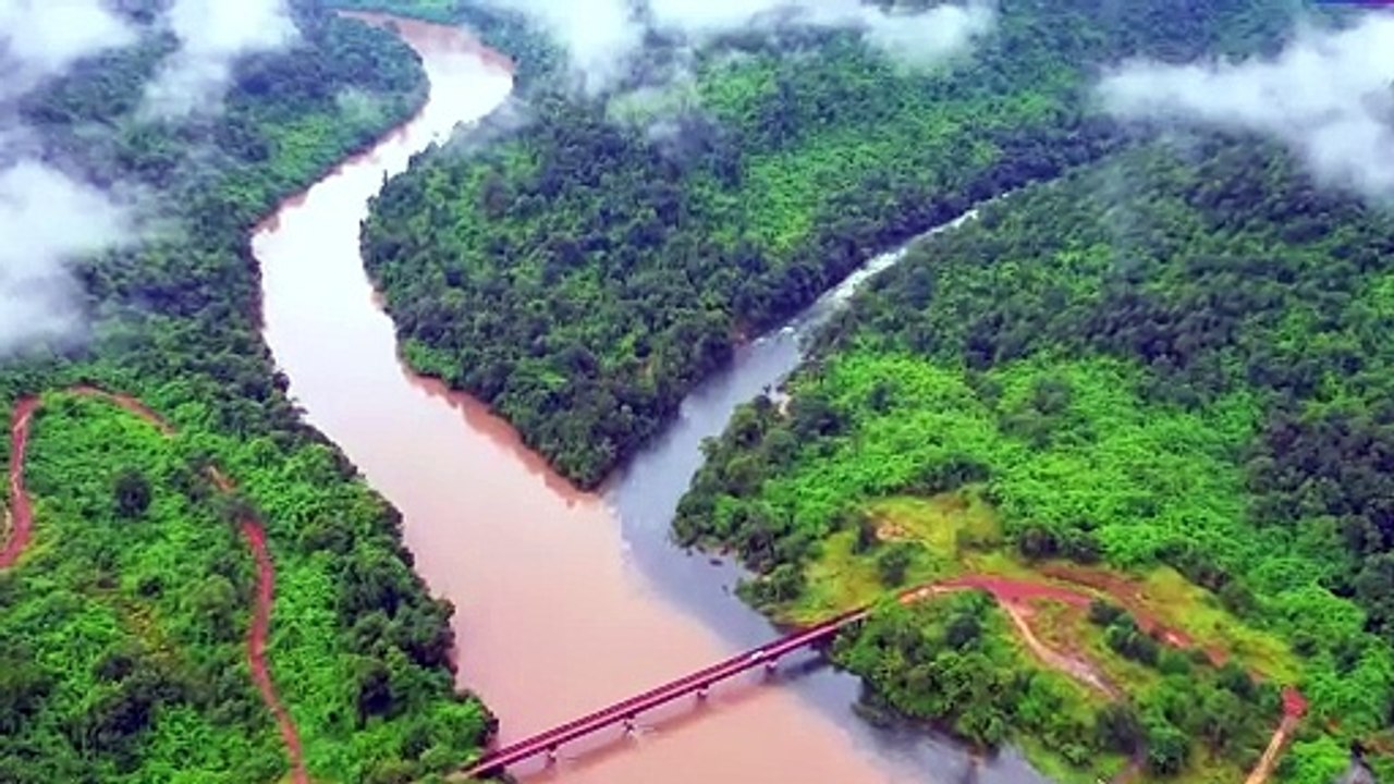 Stung Damnak Kbon ស្ទឹងដំណាក់ក្បូន  តាមផ្លូវទៅ អូរសោម