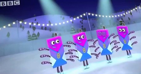 Numberblocks Numberblocks S08 E006 Snow Day Doubles