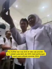 Unggul Versi Quick Count Pilgub Jatim 2024, Jokowi Ucapkan Selamat kepada Khofifah-Emil