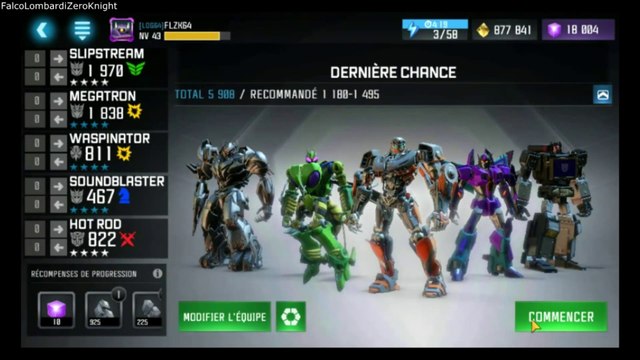 Transformers Forgés d'Acier (Walkthrough FR) épisode 49: Dernière chance [Capitaine] (100%)