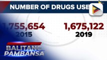 Higit 1.7 million na drug users, naitala noong 2015 bago mahalal si dating Pres. Duterte at ilunsad ang war on drugs