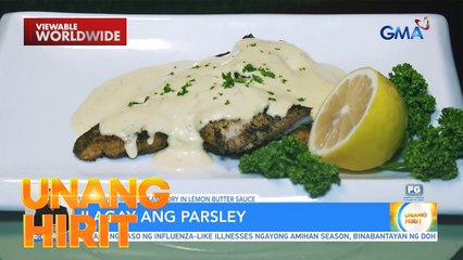 Cream Dory in Lemon Butter Sauce ni Miriam Quiambao | Unang Hirit