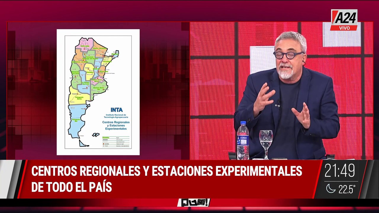 🔴AJUSTE EN EL INTA: DESPIDOS Y VENTA DE 27 MIL HECTÁREAS PRODUCTIVAS