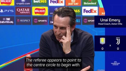 Emery believes referee 'changed his mind' by ruling out Morgan's last-minute winner