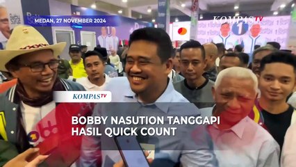 Respons Bobby Soal Hasil Quick Count Pilkada Gubernur Sumatera Utara 2024