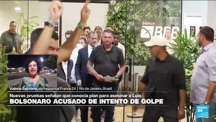 Informe desde Río de Janeiro: Bolsonaro, acusado de participación "directa" en intento de golpe