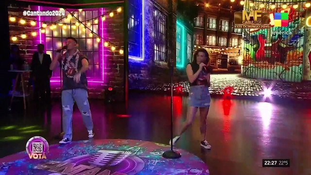 🎸 BRIAN LANZELOTTA y Evelyn Basile A PURO ROCK con Descontrolado de JÓVENES PORDIOSEROS