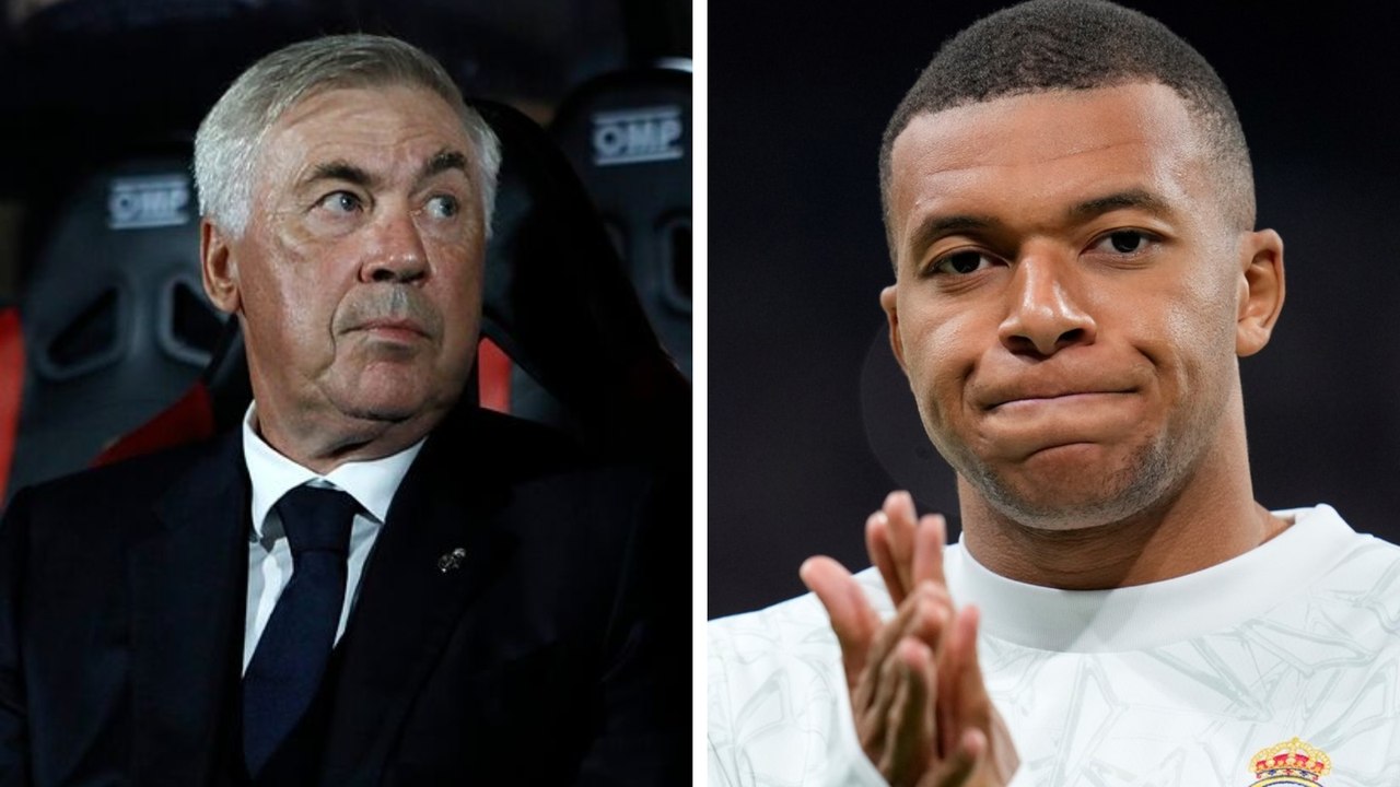 Carlo Ancelotti respalda a Mbappé tras fallar el penalti en Champions League: "Se está adaptando bien"