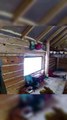 -34F At My Remote Off Grid Log Cabin In The Wilder