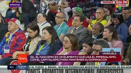 Venezuela es el centro de un nuevo encuentro internacional antifascista