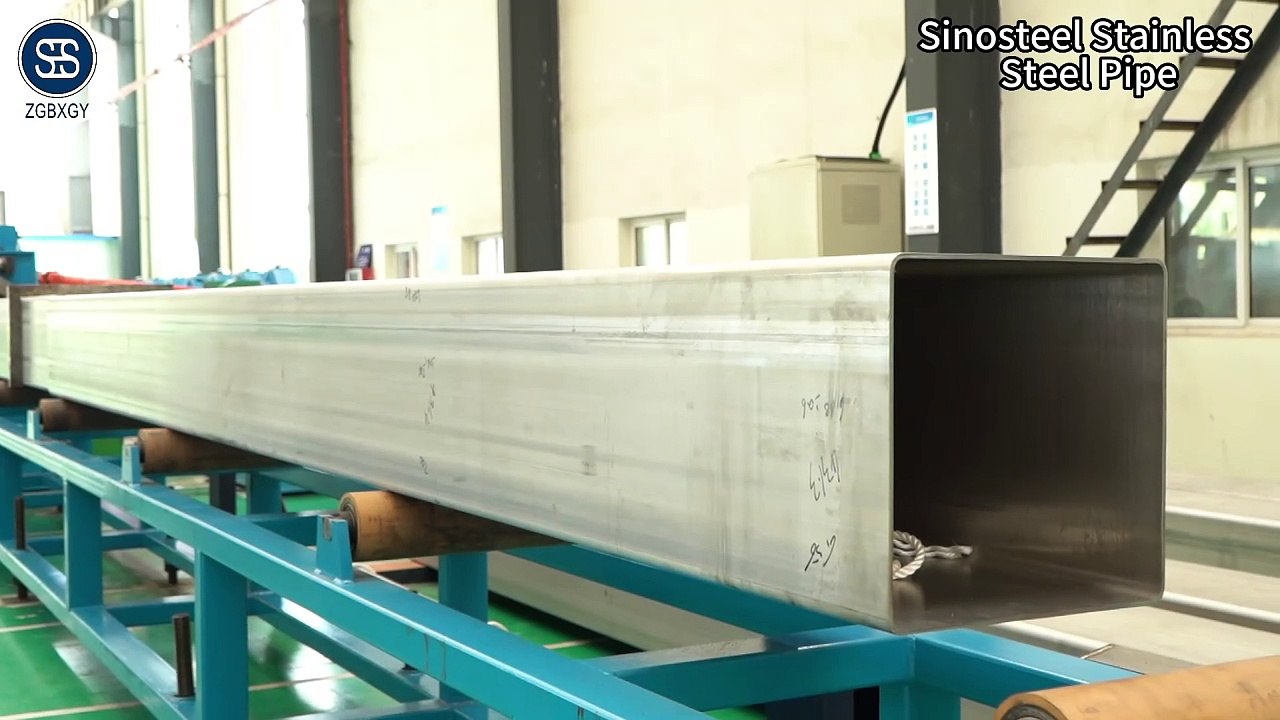 Stainless steel square tubes