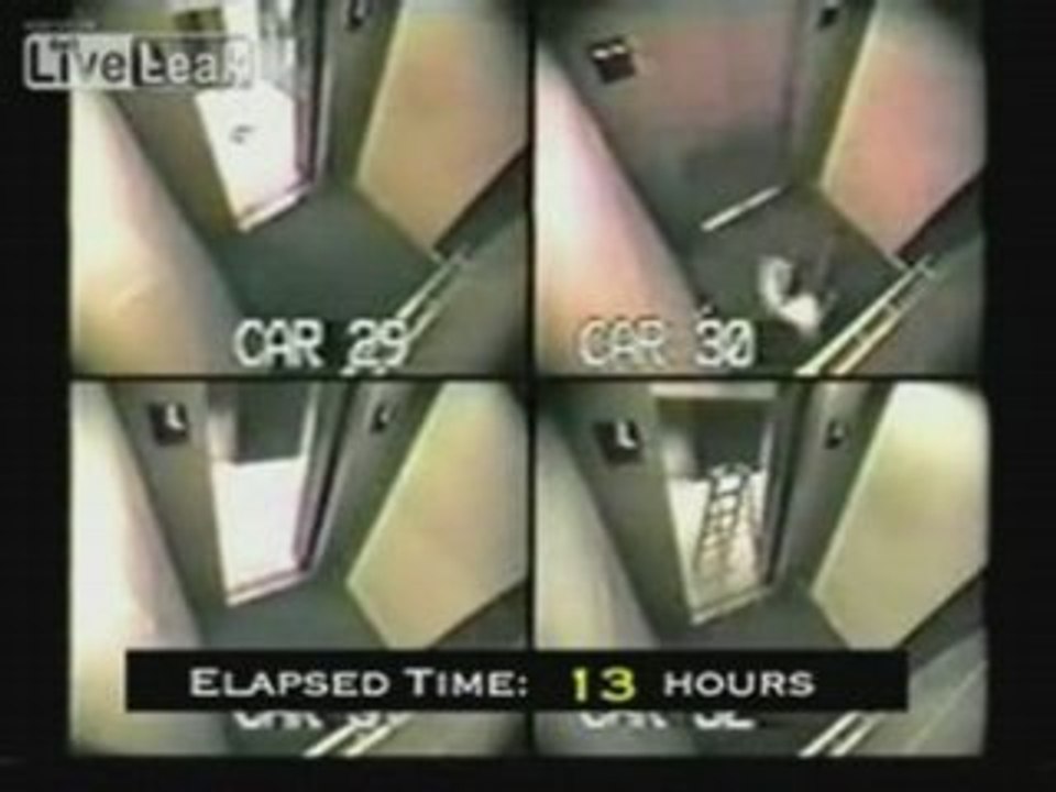 Coince pendant 41 heures dans un ascenseur