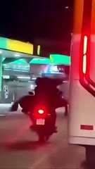 Cavalo é transportado em motocicleta em Nova Iguaçu/RJ