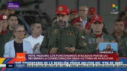 Te Lo Cuento 27-11: Pdte. Maduro denunció las nuevas sanciones de EE.UU. contra funcionarios del país