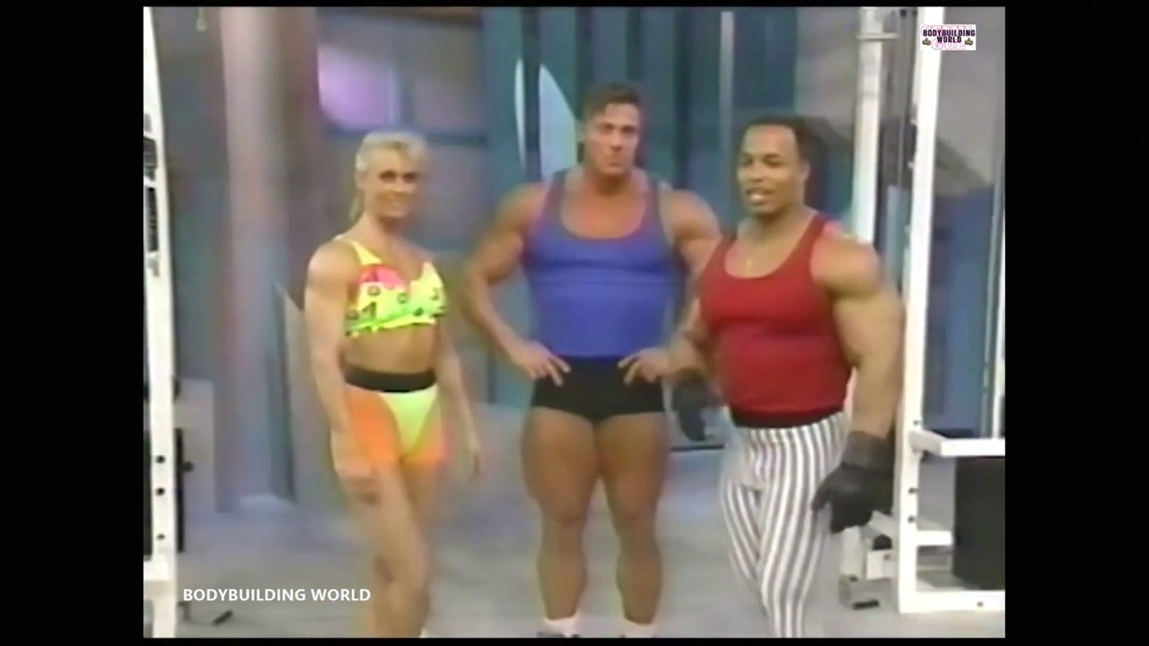 90's Pro German Bodybuilders Anja & Achim Meet Shawn Ray & JJ Marsh ...