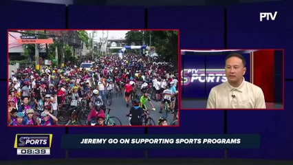 Sports Banter | Mga atletang pino, sinusuportahan ni Jeremy GO