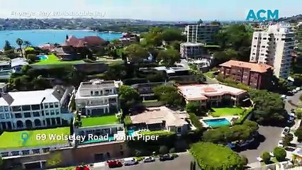 Inside a mansion on Australia's most expensive street