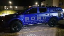 Romu detém dupla suspeita do comércio de crack no centro de Cascavel