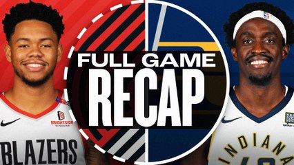 Game Recap: Pacers 121, Trail Blazers 114