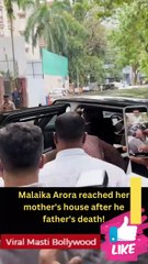Malaika Arora reached her mother's house after he father's death!