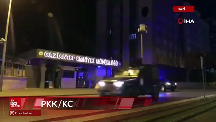 Gaziantep'te PKK/KCK operasyonu