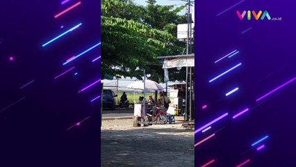 NGERI, Jet Blast Pesawat Raksasa Garuda Hempaskan Warung