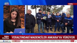 Madenciler, Ankara'ya yürüyor