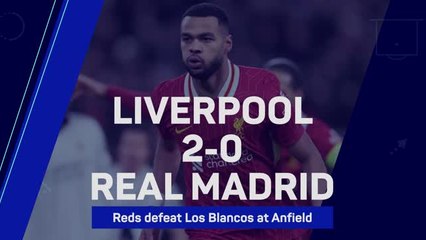 Liverpool triumph over Real Madrid at Anfield - Data Review