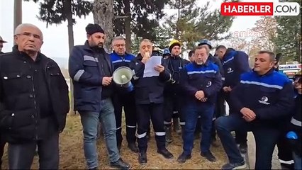 Maden İşçileri Özelleştirmeye Karşı Ankara'ya Yürüdü