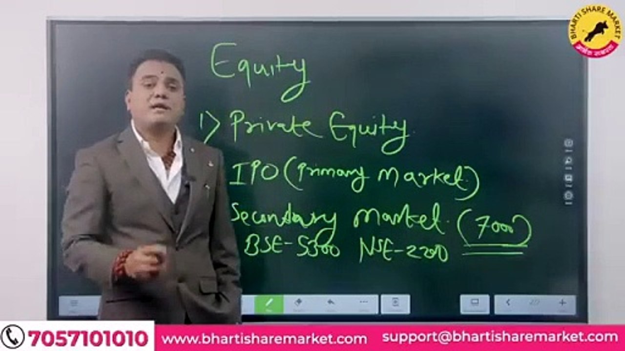 Basics of Share Market course for  Beginners  Lecture -2  by Prof. Ravindra Bharti Sir