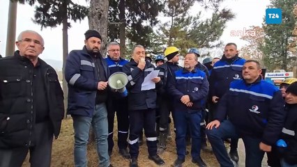 Çayırhan’da direnen madenciler Hazine ve Maliye Bakanlığı'na yürüyor: Varlık satışına karşı sesimizi duyurmak için Ankara’ya yürüyoruz