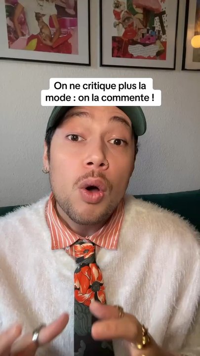On ne critique plus la mode : on la commente !