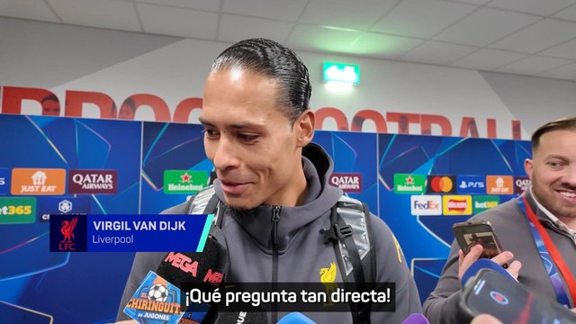Edu Aguirre le pregunta a Van Dijk sobre un posible fichaje por el Madrid: escuchen su respuesta