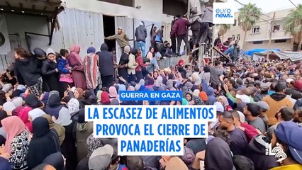Nueva crisis alimentaria en Gaza debido a la falta de harina mientras más palestinos huyen del norte