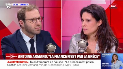 Antoine Armand: “Ce n’est pas parce qu’on n'a pas un accord avec un gouvernement qu’on affaiblit un pays”