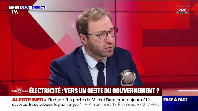 Le geste, nous y sommes prêts : le ministre de l'Économie revient sur la hausse des taxes sur l'électricité