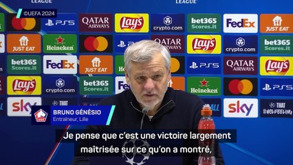 Génésio : “Un pas important vers les 16èmes mais on ne s’interdit rien”