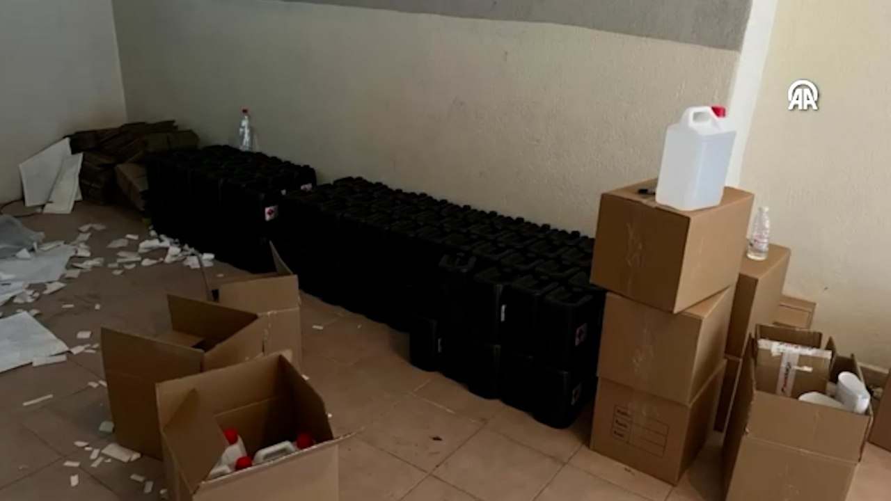 Sahte içki operasyonunda 28 bin litre etil alkol ele geçirildi