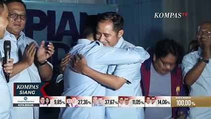 Supian-Chandra Raih 53,07 Persen di Hitung Cepat Pilkada Depok