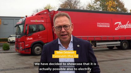 Cutting-edge new charger the size of suitcase could help curb emissions from trucks in Europe