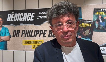 Interview de Philippe Boxho, le medecin legiste qui fait parler les morts