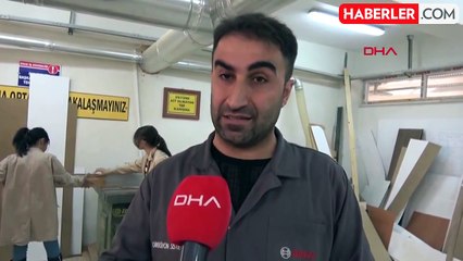 Van'daki bu meslek lisesi adeta fabrika gibi, ciroları 5 milyon lirayı buluyor