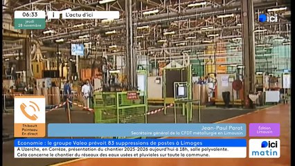 28/11/2024 - ICI Matin France Bleu Limousin en vidéo