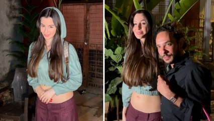 Georgia Andriani Gets Snapped With Her New BFF In A Cute Avatar | Dinner DATE